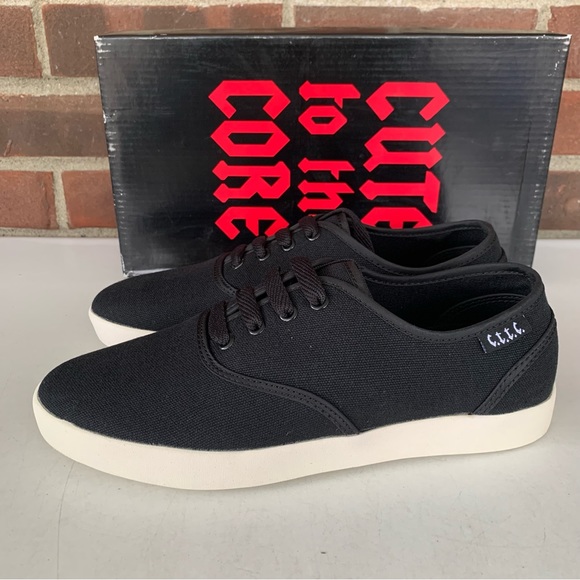 Cute To The Core Kodi black Lace Up Sneakers Women’s US 9 M - Picture 5 of 8